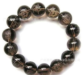 天然茶晶之美 探秘108顆佛珠手鏈的收藏與選購